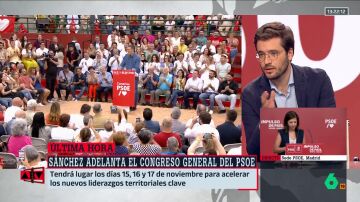 El politólogo Alán Barroso señala "dos cosas fundamentales" del PSOE ante su Congreso Federal: "No habrá un abrazo con Felipe González"