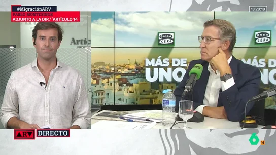 Montesinos desvela que Feijoo quiere "consensuar" el mensaje del PP sobre la migración: "Públicamente, se está instaurando el discurso duro" Montesinos desvela que Feijoo quiere "consensuar" el mensaje del PP sobre la migración: "Públicamente, se está instaurando el discurso duro"
