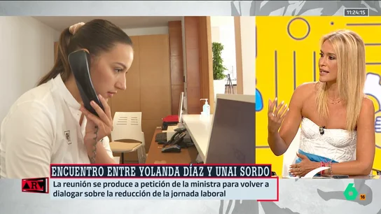ARV-Afra Blanco, sobre la reducción de la jornada laboral: "Me gustaría que la patronal demostrase que ha avanzado" ARV-Afra Blanco, sobre la reducción de la jornada laboral: "Me gustaría que la patronal demostrase que ha avanzado"