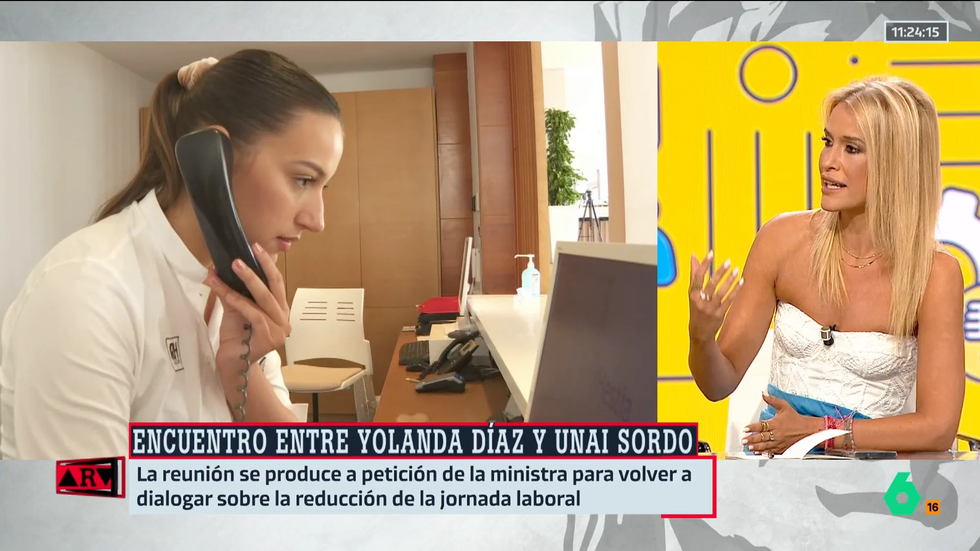 ARV-Afra Blanco, sobre la reducción de la jornada laboral: "Me gustaría que la patronal demostrase que ha avanzado"