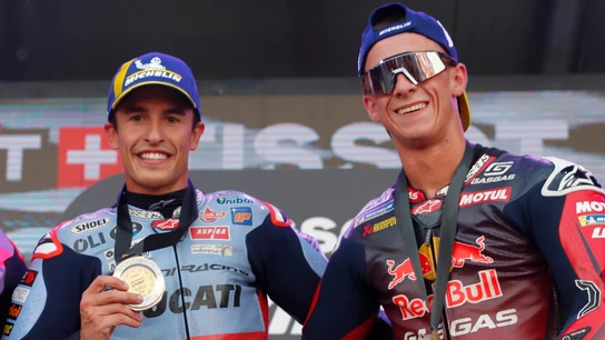Marc Márquez y Pedro Acosta Marc Márquez y Pedro Acosta