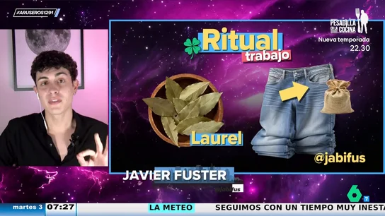 El ritual de Jabifus para reincorporarte al trabajo y que te caiga bien hasta tu jefe: "En la etapa romana lo utilizaba el césar" El ritual de Jabifus para reincorporarte al trabajo y que te caiga bien hasta tu jefe: "En la etapa romana lo utilizaba el césar"