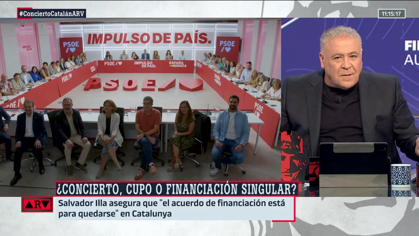 Fernando Berlín, tras el pacto PSC-ERC: "Estamos asistiendo a una suerte de federalización en España" Fernando Berlín, tras el pacto PSC-ERC: "Estamos asistiendo a una suerte de federalización en España"
