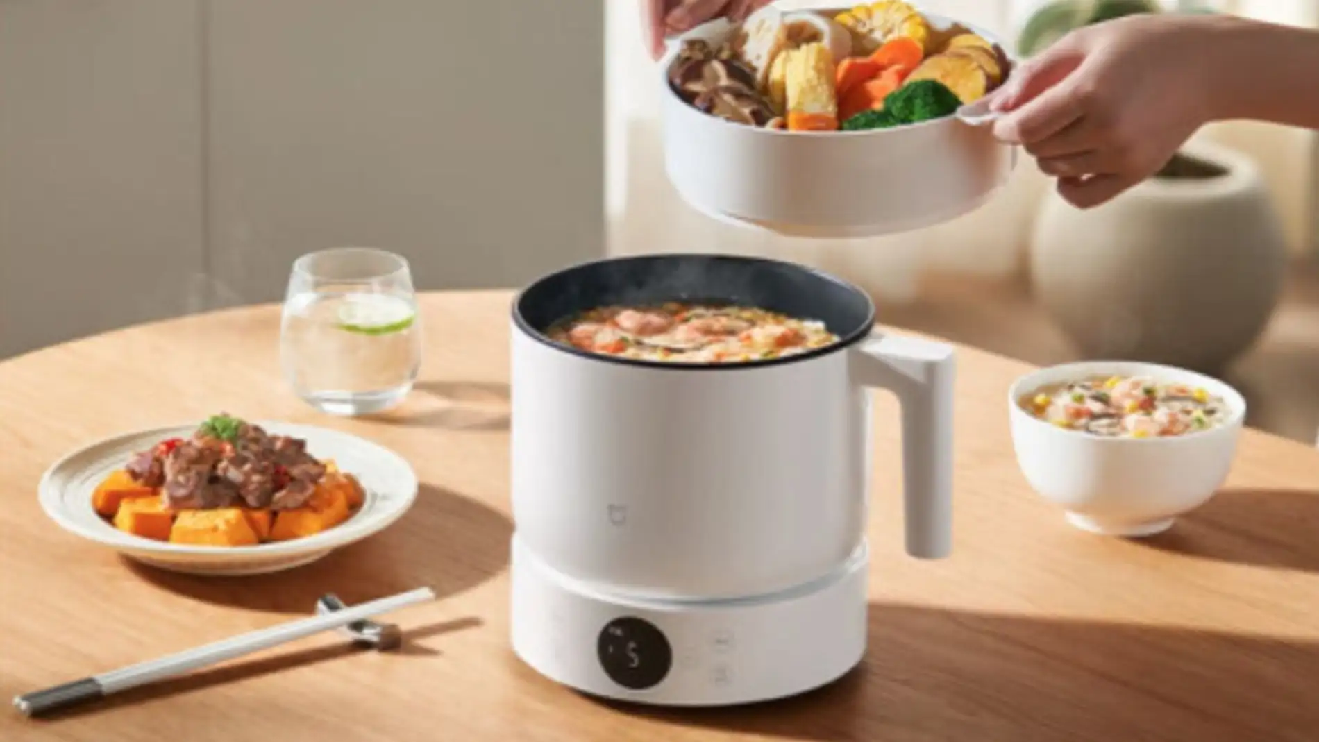 Así es la nueva olla eléctrica de Xiaomi: cocina platos sin esfuerzo y a precio de derribo Así es la nueva olla eléctrica de Xiaomi: cocina platos sin esfuerzo y a precio de derribo