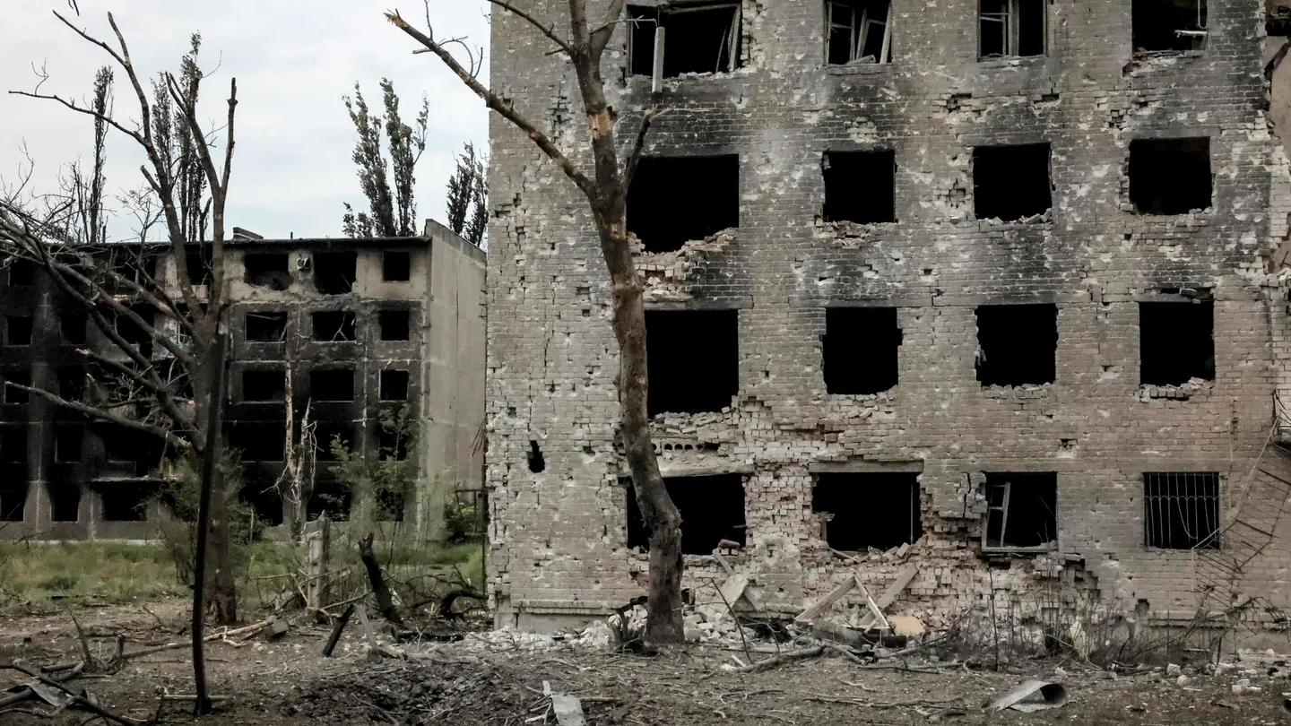 Edificio destruido tras un ataque ruso en el región de Donetsk, en una imagen de archivo. Edificio destruido tras un ataque ruso en el región de Donetsk, en una imagen de archivo.