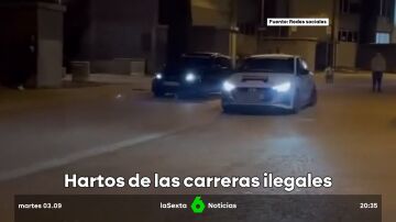 hartos de carreras ilegales