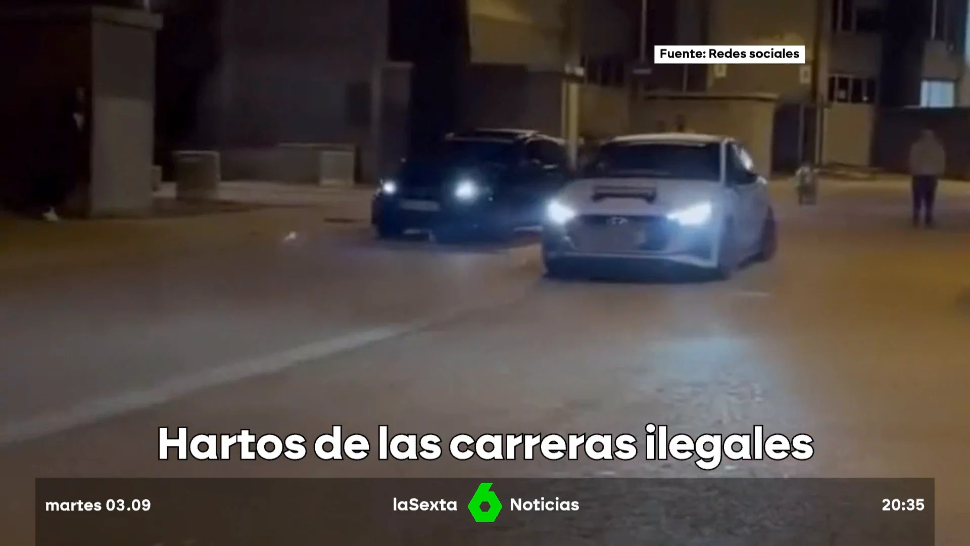 hartos de carreras ilegales