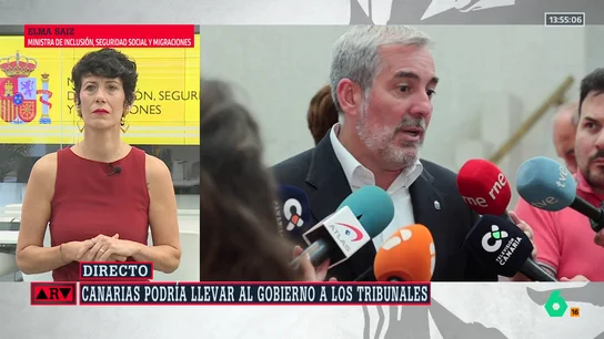 ARV-Elma Saiz confiesa estar "perpleja" tras escuchar a Clavijo: "A quien tiene que pedirle explicaciones es al PP" ARV-Elma Saiz confiesa estar "perpleja" tras escuchar a Clavijo: "A quien tiene que pedirle explicaciones es al PP"