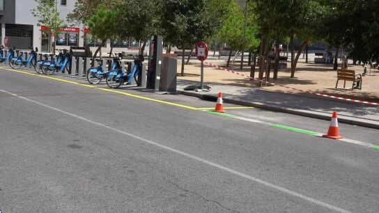 Las primeras l&iacute;neas verdes de la zona SER llegan a Usera.