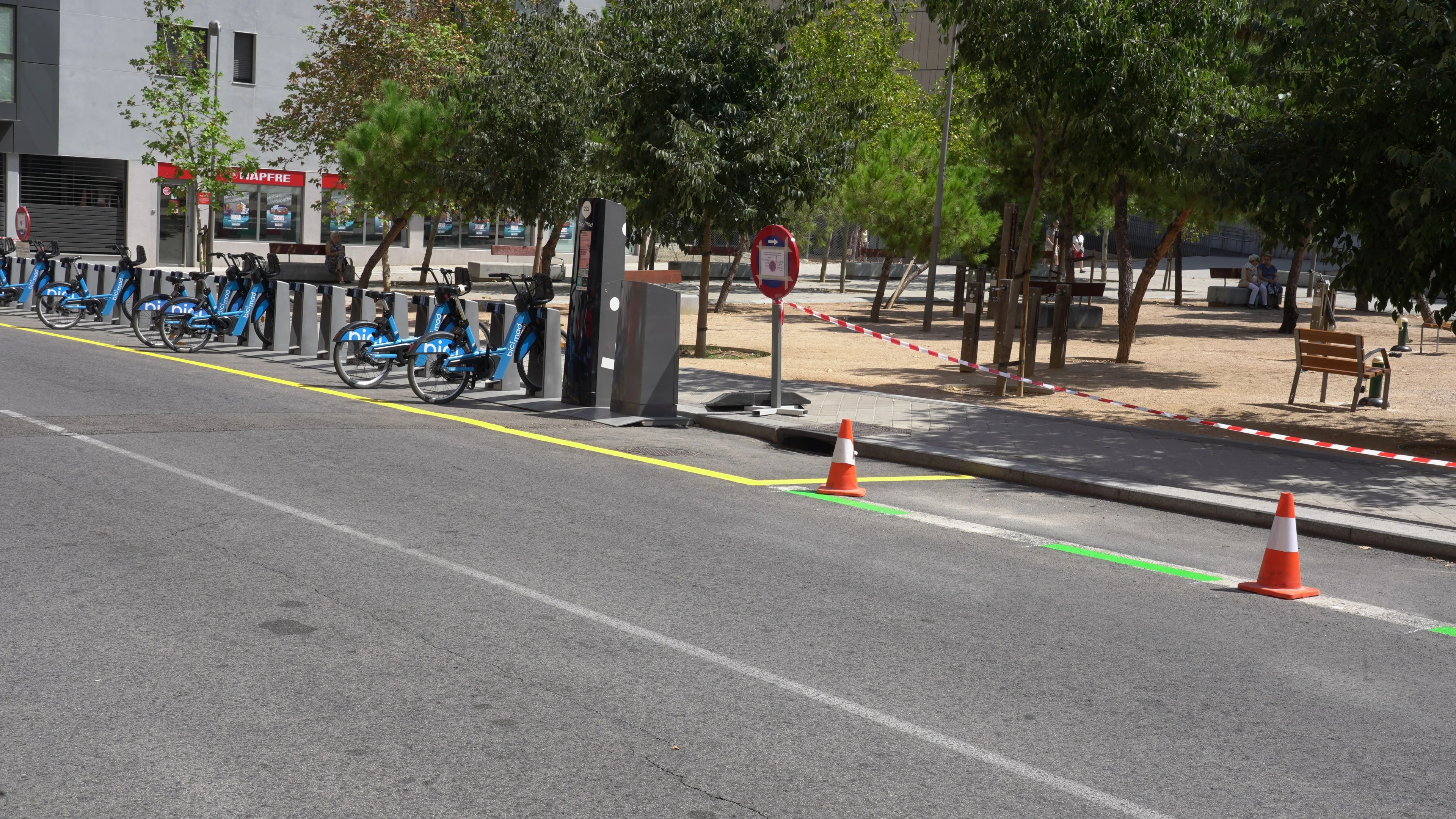 Las primeras líneas verdes de la zona SER llegan a Usera.