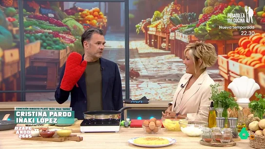Iñaki cocina tortilla Iñaki cocina tortilla