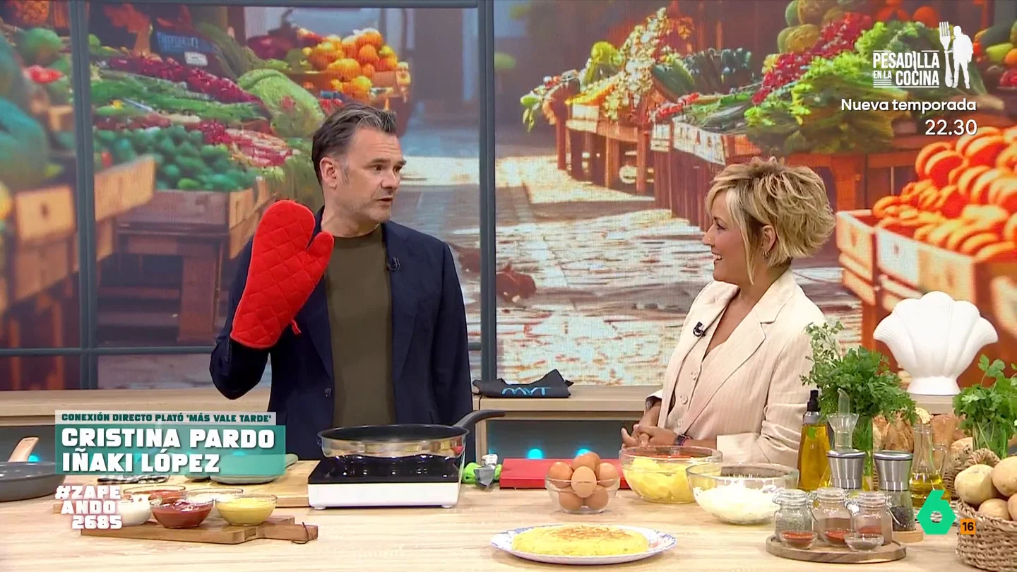 Iñaki cocina tortilla Iñaki cocina tortilla
