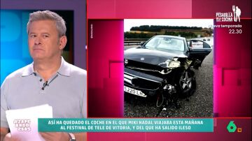 Miki Nadal cuenta cómo ha sido su accidente de coche: "Es verdad que la vida te cambia en un momento"