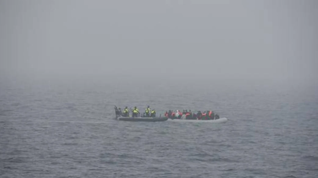 Imagen de archivo de un rescate de migrantes en el Canal de la Mancha