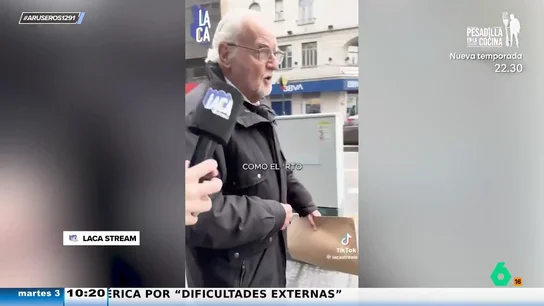 Así responde un señor a un reportero sobre cómo va su día: "Como el orto. Me tiré un pedo y me cagué" Así responde un señor a un reportero sobre cómo va su día: "Como el orto. Me tiré un pedo y me cagué"