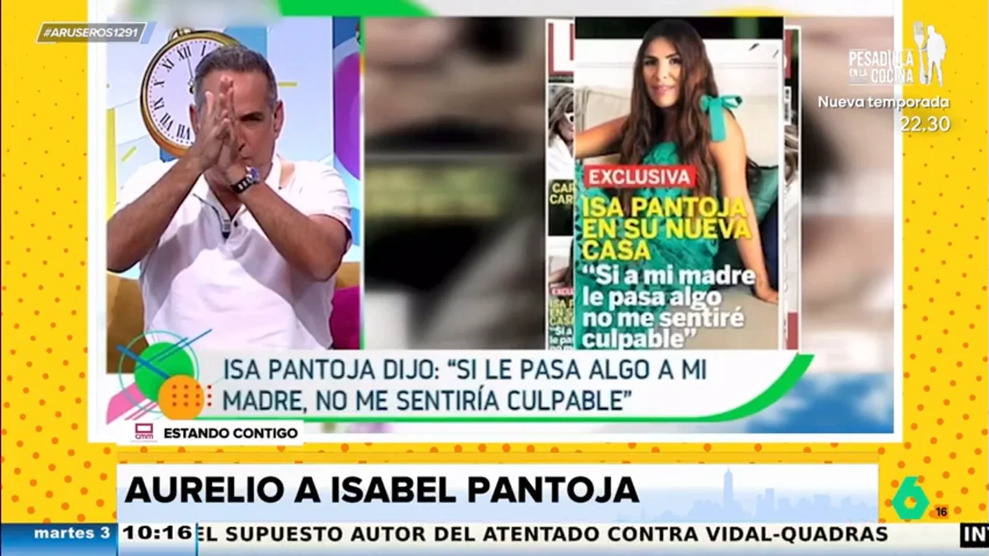 Aurelio Manzano, sobre los intentos de Isa P por reconciliarse con Isabel Pantoja: "Hasta se ha ido al Mercadona con la piña" Aurelio Manzano, sobre los intentos de Isa P por reconciliarse con Isabel Pantoja: "Hasta se ha ido al Mercadona con la piña"