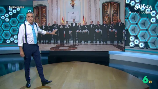 La reflexión de Wyoming tras el nombramiento de Isabel Perelló como presidenta del CGPJ: "Algo ha cambiado para mejor" El presentador de El Intermedio argumenta que "la sociedad ya no está dispuesta a aceptar que las altas instituciones estén exclusivamente en manos de hombres".