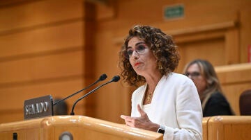 María Jesús Montero en el Senado