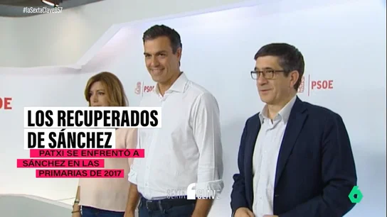 Óscar López regresa al Gobierno: de Patxi López a María Jesús Montero, los políticos rescatados por Sánchez Óscar López regresa al Gobierno: de Patxi López a María Jesús Montero, los políticos rescatados por Sánchez