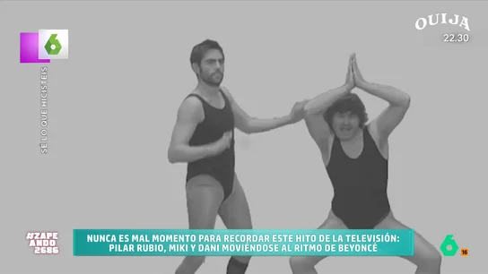 Zapeando celebra el 43 cumpleaños de Beyoncé recordando cómo Miki Nadal y Dani Mateo bailaron 'Single Ladies' Los zapeadores y Pilar Rubio se enfrentaron a una de las coreografías más icónicas de la cantante en el programa de laSexta 'Sé lo que hicisteis'.