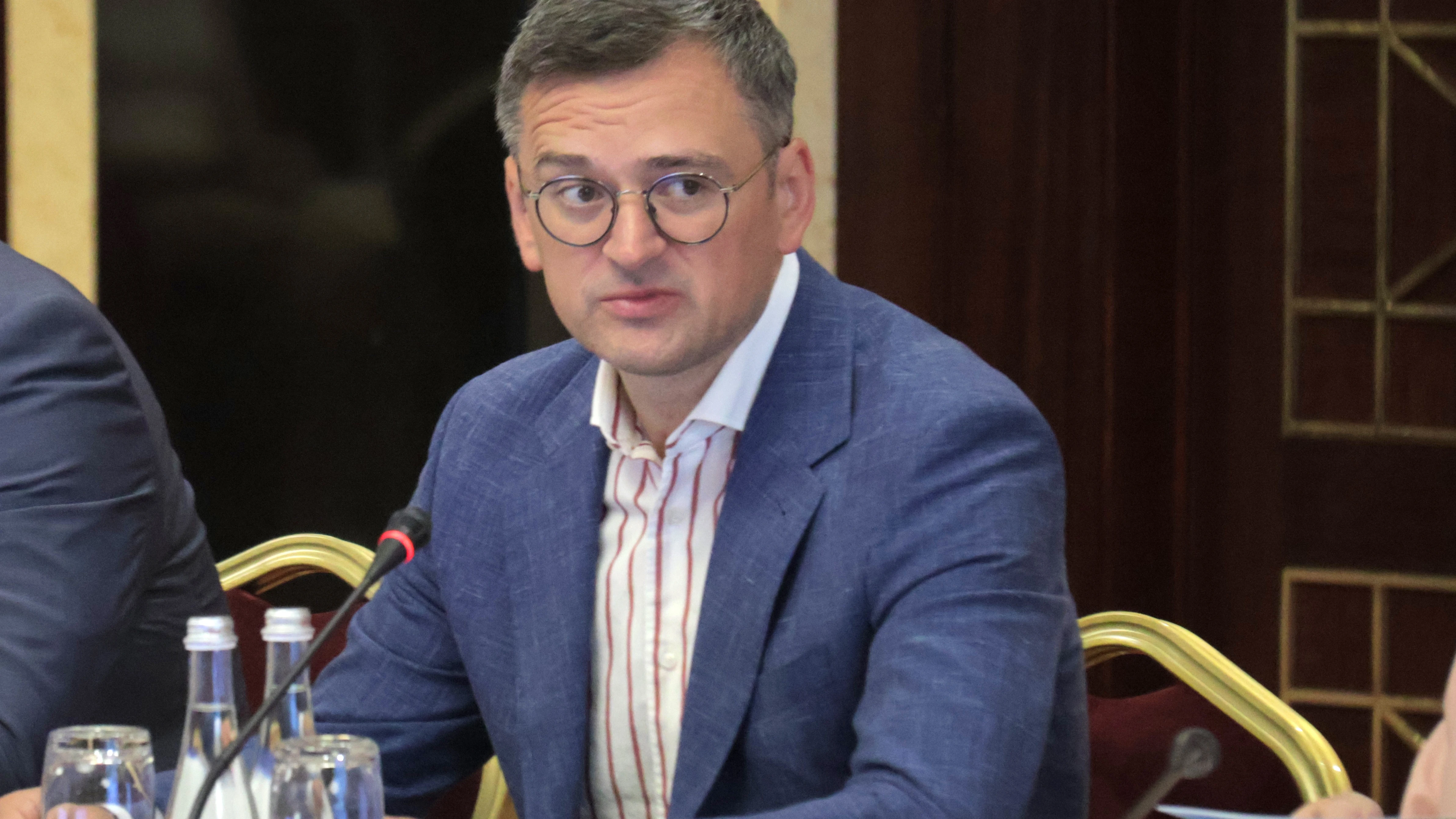 El ministro de Exteriores ucraniano, Dmitró Kuleba, en una imagen de archivo.