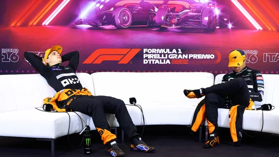Oscar Piastri y Lando Norris Oscar Piastri y Lando Norris