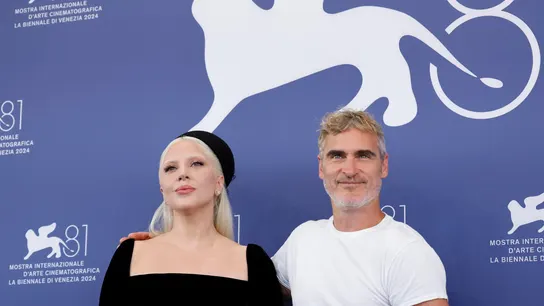 Lady Gaga y Joaquin Phoenix posan en la presentacion de 'Joker: Folie a Deux' en Venecia Lady Gaga y Joaquin Phoenix posan en la presentacion de 'Joker: Folie a Deux' en Venecia