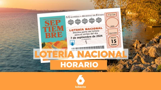 Lotería Nacional de Septiembre 2024 | Horario y dónde ver el sorteo extraordinario Lotería Nacional de Septiembre 2024 | Horario y dónde ver el sorteo extraordinario