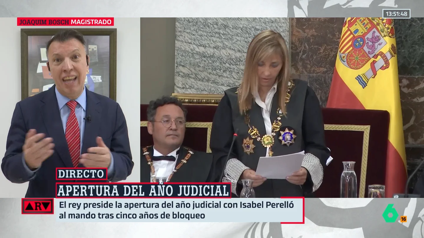l análisis de Joaquim Bosch, sobre el nombramiento de Isabel Perelló como presidenta del CGPJ l análisis de Joaquim Bosch, sobre el nombramiento de Isabel Perelló como presidenta del CGPJ