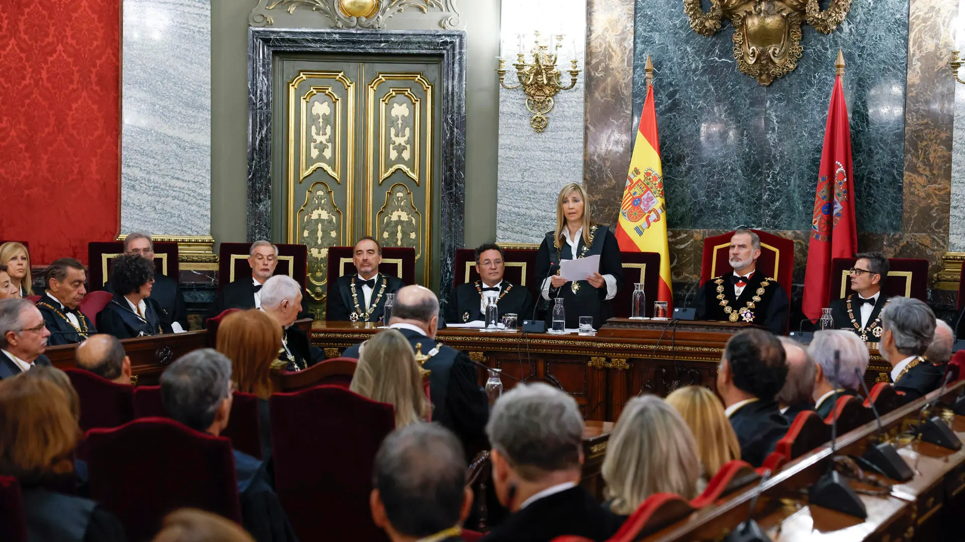 Acto de apertura del año judicial con un Consejo General del Poder Judicial en el Tribunal Supremo.