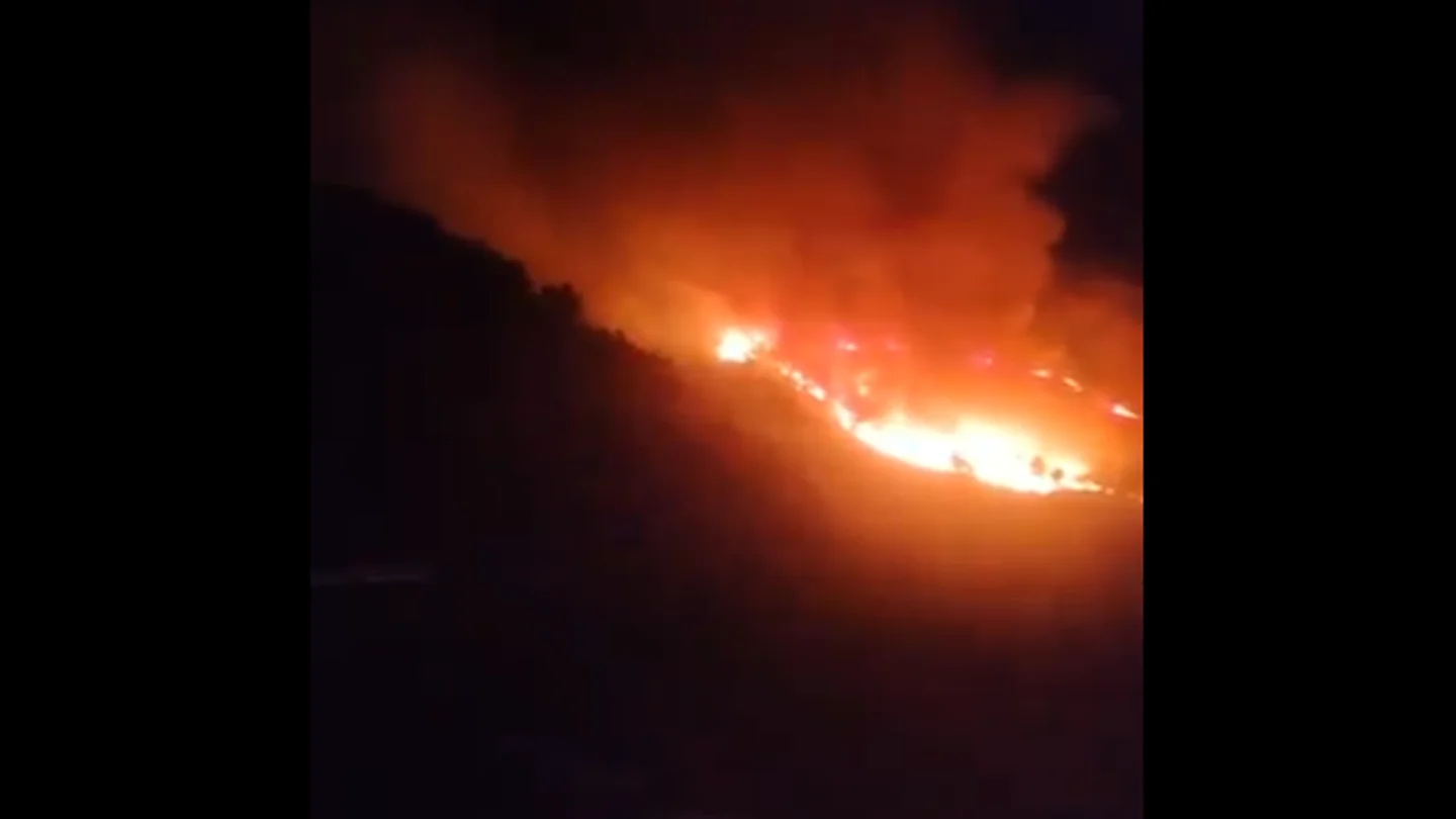 Incendios en Galicia: las llamas siguen activas en Crecente (Pontevedra) y en el Parque Natural do Xurés (Ourense) Incendios en Galicia: las llamas siguen activas en Crecente (Pontevedra) y en el Parque Natural do Xurés (Ourense)