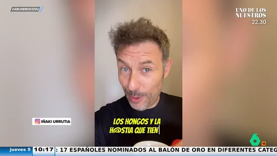 Iñaki Urrutia, a la gente que va descalza al baño del chiringuito: "Lo que no se te van a ir son los hongos que vas a coger" Iñaki Urrutia, a la gente que va descalza al baño del chiringuito: "Lo que no se te van a ir son los hongos que vas a coger"