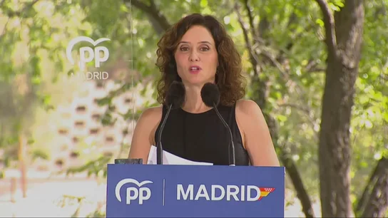 Isabel Díaz Ayuso, este jueves Isabel Díaz Ayuso, este jueves