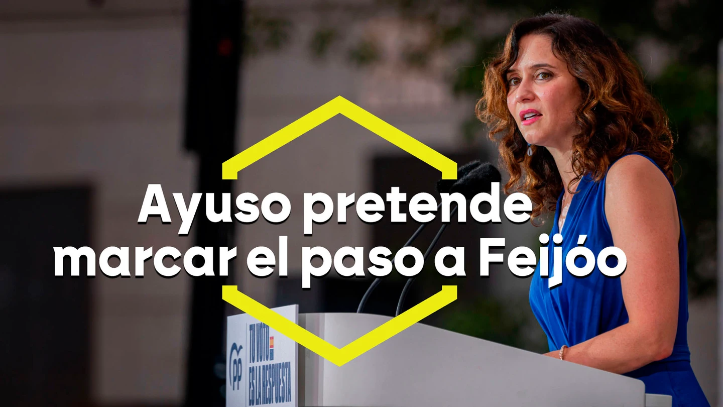 Ayuso vuelve a marcar el paso a Feijóo Ayuso vuelve a marcar el paso a Feijóo