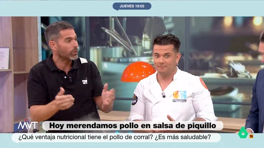 "La de leyendas que yo escucho": Pablo Ojeda explica cuál es el consumo ideal de pollo para nuestra dieta El nutricionista expone que no hay que abusar de este alimento debido a que "si todos los días comemos lo mismo estamos desplazando otros alimentos que son necesarios".