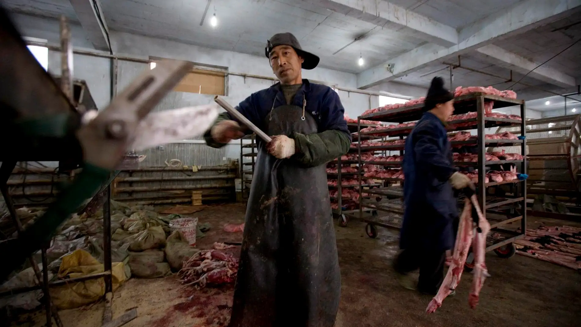 Trabajadores en granjas peleteras Trabajadores en granjas peleteras