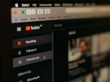 YouTube en un ordenador YouTube en un ordenador