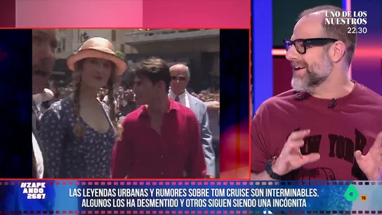 Alberto Rey repasa los bulos más locos sobre el actor Tom Cruise: "¿Qué no se ha dicho de él?" El actor ha desmentido, incluso publicando comunicados de prensa, muchos de estos bulos pero otros siguen siendo una incógnita alimentando la leyenda en torno a Cruise.
