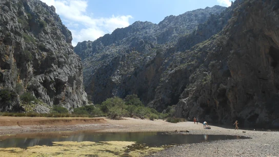Torrent de pareis (Mallorca). Torrent de pareis (Mallorca).