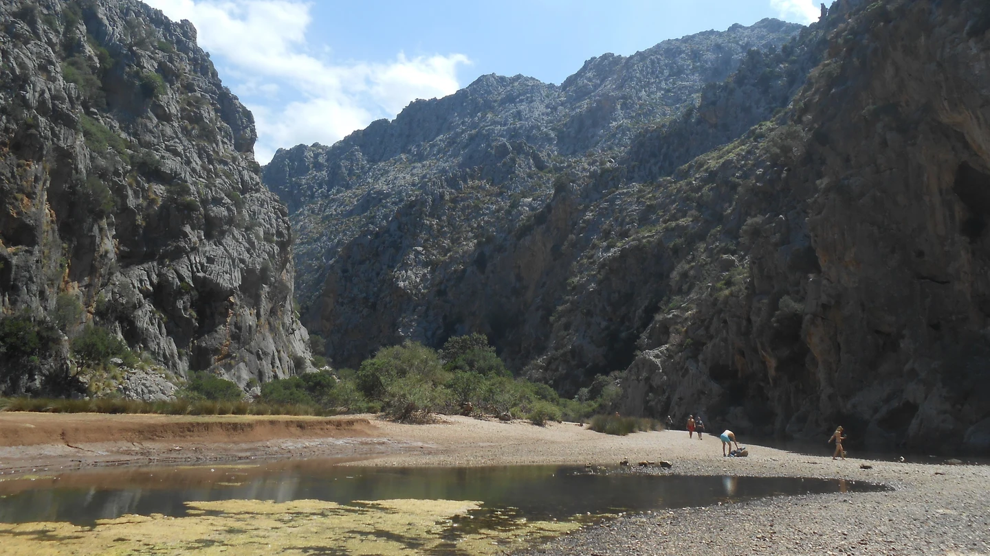 Torrent de pareis (Mallorca). Torrent de pareis (Mallorca).