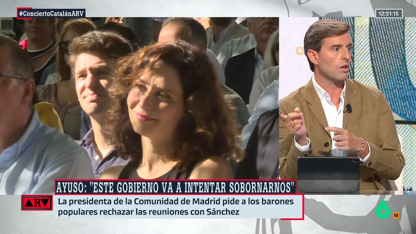 Montesinos, tras el "aviso de Ayuso" a los barones del PP de no reunirse con Sánchez: "La mayoría aseguran que sí van a ir a La Moncloa" Montesinos, tras el "aviso de Ayuso" a los barones del PP de no reunirse con Sánchez: "La mayoría aseguran que sí van a ir a La Moncloa"