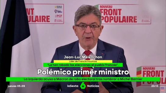 izquieda acusa a Macron izquieda acusa a Macron