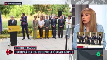 Angélica Rubio revela que Óscar López quería dejar de ser jefe de gabinete de Sánchez: "El revelo ha sorprendido en Ferraz" 