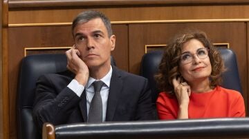 Pedro Sánchez y María Jesús Montero, en una foto de archivo