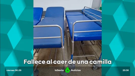 muere al caer de una camilla muere al caer de una camilla