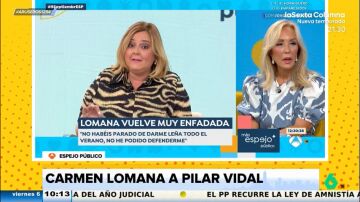 Carmen Lomana y Pilar Vidal, en pie de guerra tras sus vacaciones: "Cuando me veas, ni me saludes. Ahí te quedas"