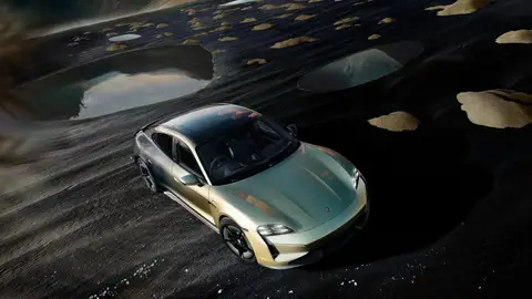 Porsche Taycan Celestial Jade Porsche Taycan Celestial Jade