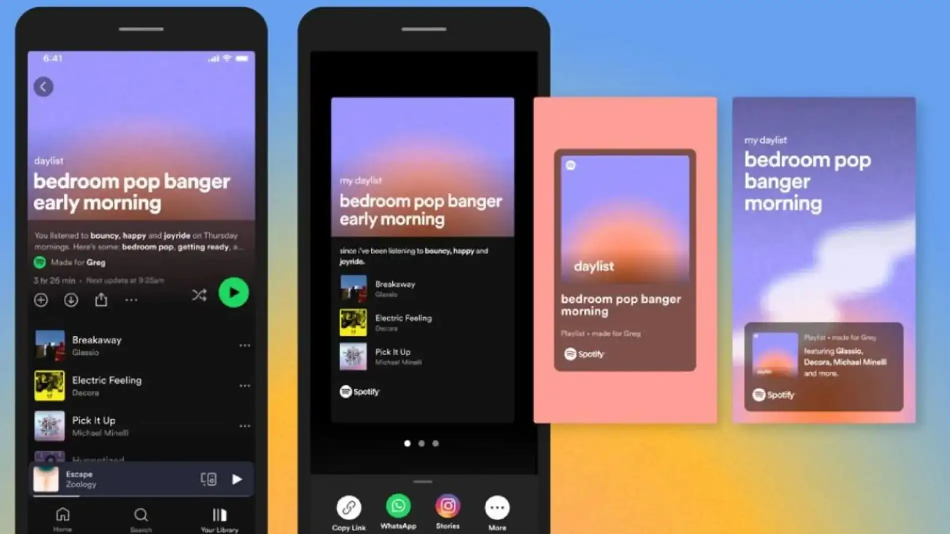 Cómo usar daylist de Spotify, la nueva lista que se actualiza en tiempo real Cómo usar daylist de Spotify, la nueva lista que se actualiza en tiempo real