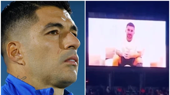 El mensaje de Messi para Suárez El mensaje de Messi para Suárez