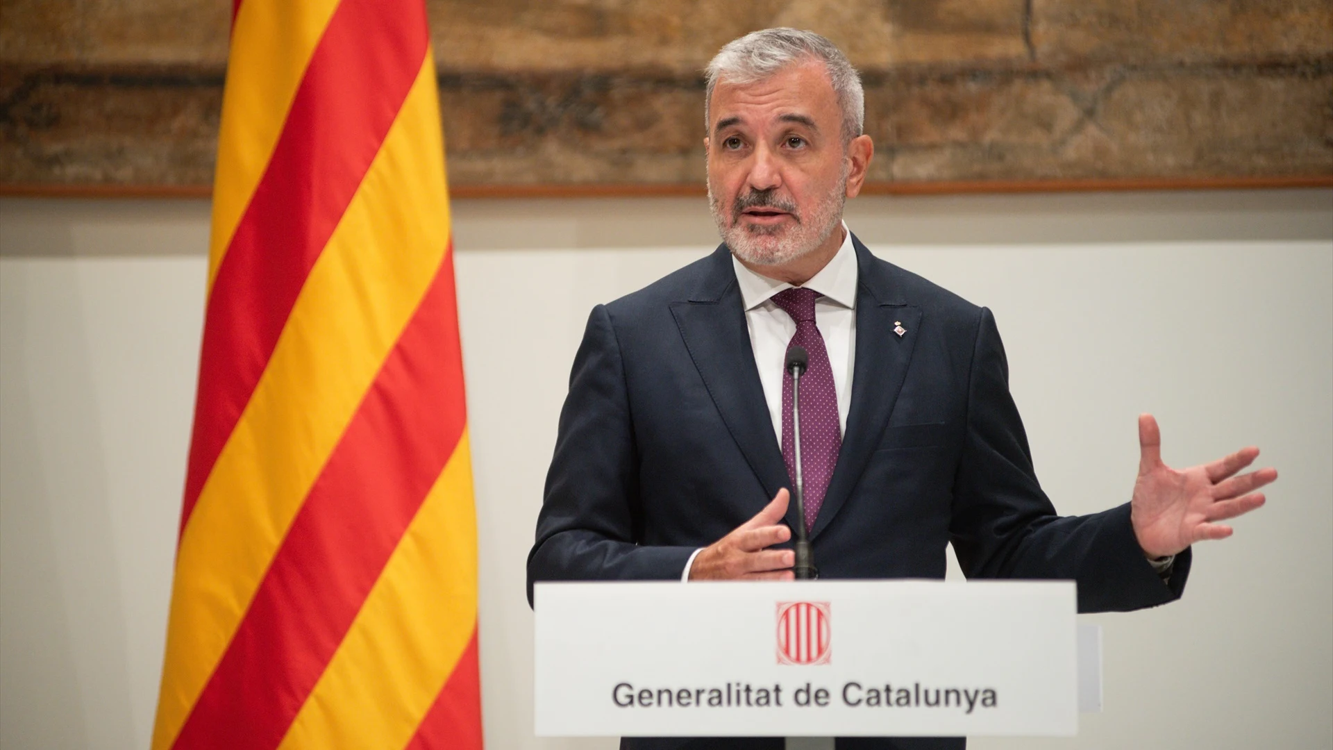 El alcalde de Barcelona, Jaume Collboni